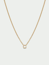 Load image into Gallery viewer, Tutti Small Alphabet Necklace - Gold
