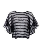 Load image into Gallery viewer, Black Colour DK Lilliana Blouse
