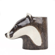 Load image into Gallery viewer, Quail Badger Pencil Pot

