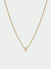 Load image into Gallery viewer, Tutti Small Alphabet Necklace - Gold
