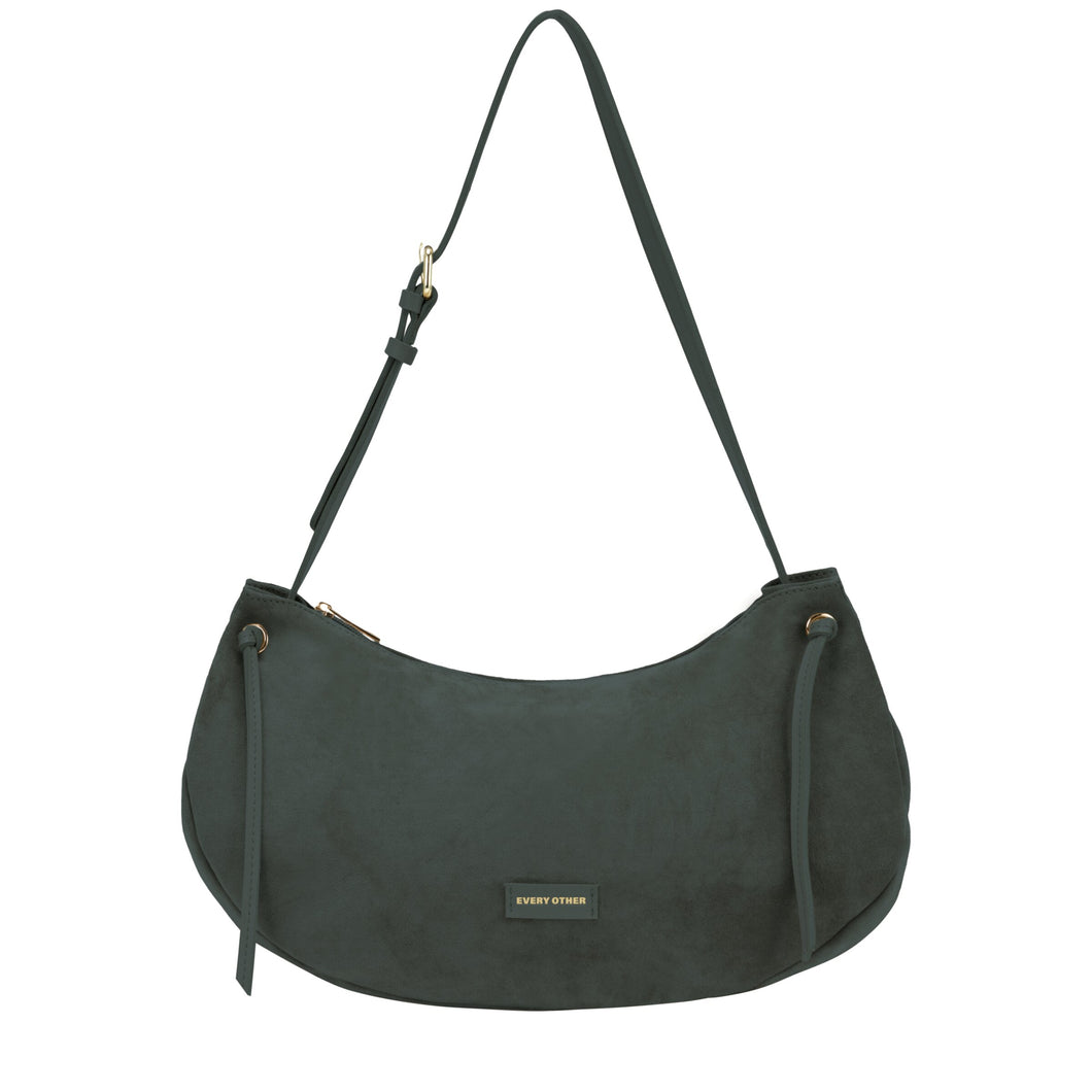 Every Other Large Slouch Bag - Dark Green