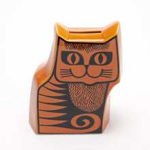 Load image into Gallery viewer, Hornsea Cat Moneybox - Orange
