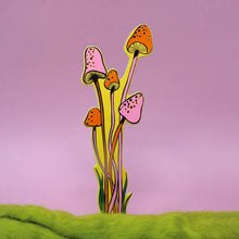 Load image into Gallery viewer, Ark magic mushroom leather bookmark
