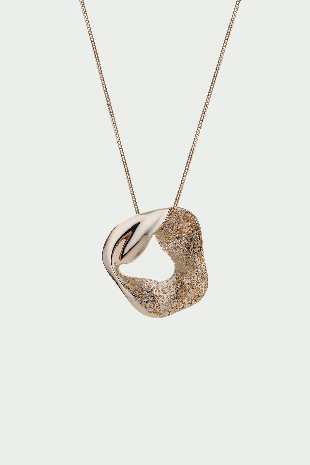 Tutti Wave Necklace - Silver & Gold