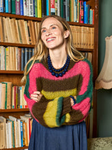 Load image into Gallery viewer, Black Colour Dk Marty Striped Jumper
