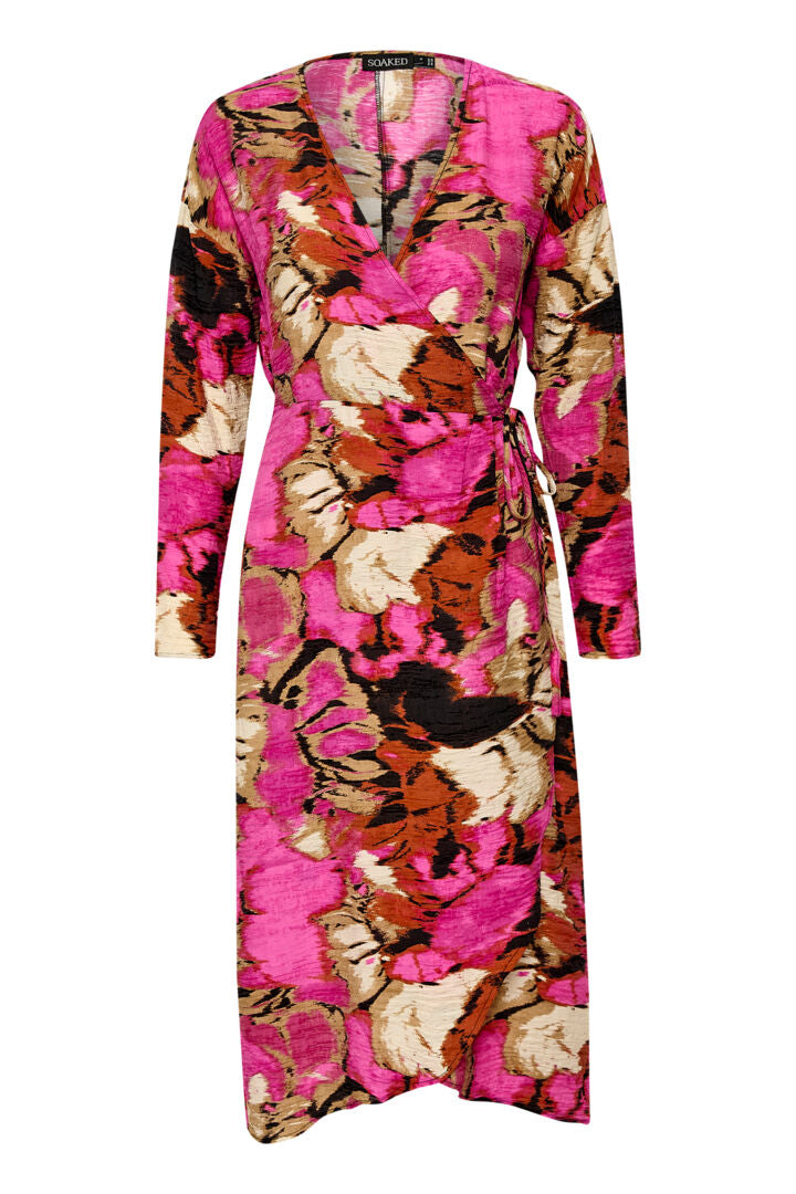 Soaked in Luxury Imana Wrap Dress