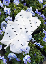 Load image into Gallery viewer, Black Colour DK Love Socks
