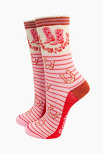Load image into Gallery viewer, Sock Talk Bamboo Western Cowgirl Socks - 2 Designs
