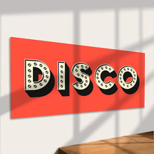 Load image into Gallery viewer, Disco Metal Sign-Retro Light Bulb Style - Small

