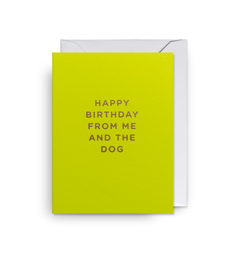 From Me and the Dog - Mini Card