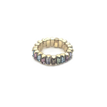 Load image into Gallery viewer, Square Acrylic Stone Ring - 6 Colours available
