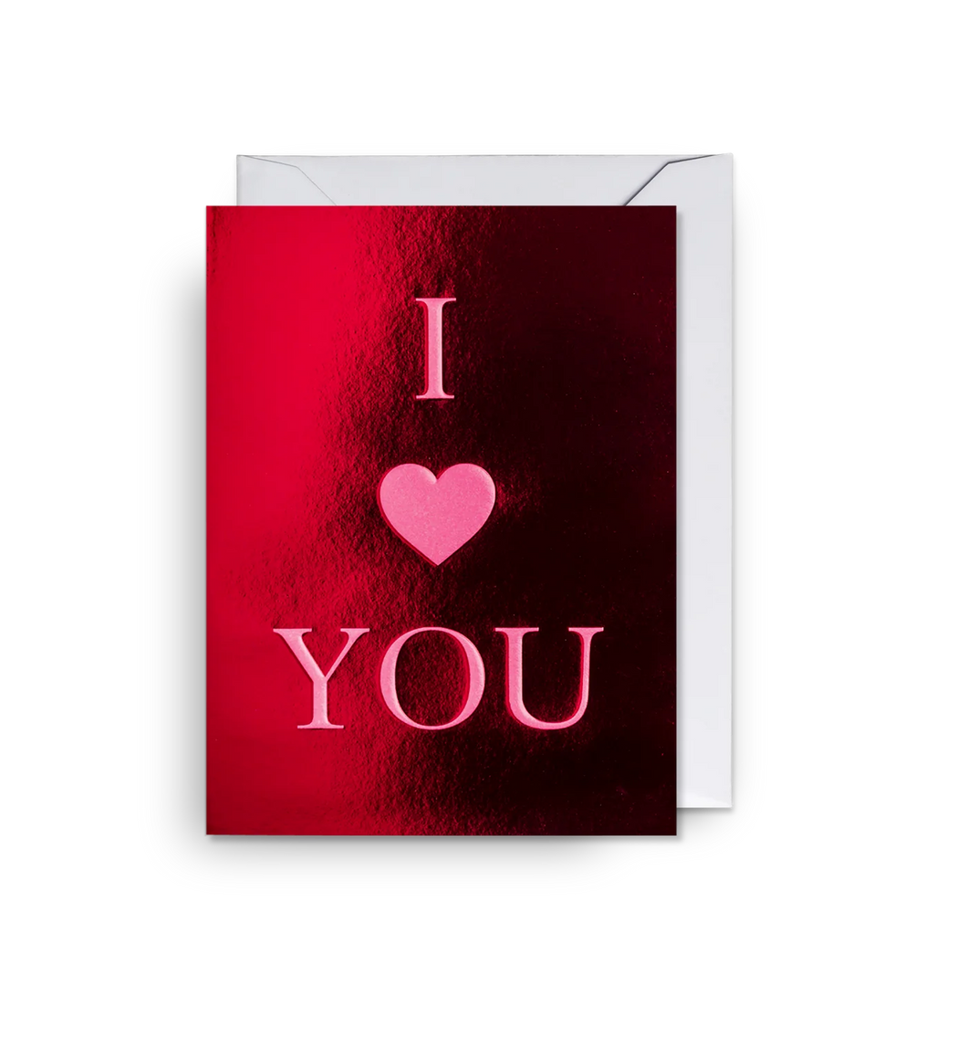 I Love You - Mini Card