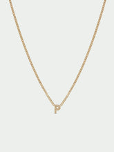 Load image into Gallery viewer, Tutti Small Alphabet Necklace - Gold
