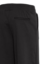 Load image into Gallery viewer, ICHI Casual Wide Leg Trousers - Black / Navy
