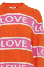 Load image into Gallery viewer, ICHI Love Stripe Jumper
