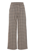 Load image into Gallery viewer, ICHI Kate Houndstooth Wide Trousers&#39;
