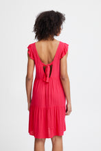 Load image into Gallery viewer, ICHI Tie Backed Dress - Pink
