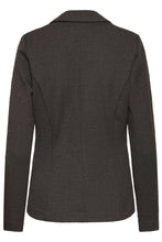 Load image into Gallery viewer, ICHI Kate Jacquard Blazer - Brown Black
