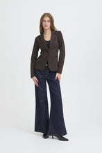 Load image into Gallery viewer, ICHI Kate Jacquard Blazer - Brown Black

