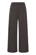 Load image into Gallery viewer, ICHI Kate Jacquard Trousers - Brown Black
