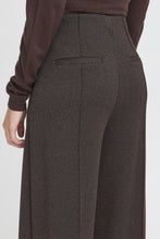 Load image into Gallery viewer, ICHI Kate Jacquard Trousers - Brown Black
