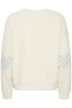 Load image into Gallery viewer, ICHI Merella LOVE Sweatshirt - Cream
