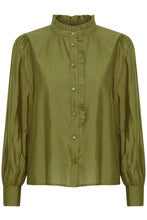 Load image into Gallery viewer, ICHI Karlani Blouse - Olive
