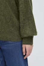 Load image into Gallery viewer, ICHI Roll Neck Kamara Knit - 2 Colours
