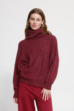 Load image into Gallery viewer, ICHI Kamara Cowl Neck Jumper - 2 Colours
