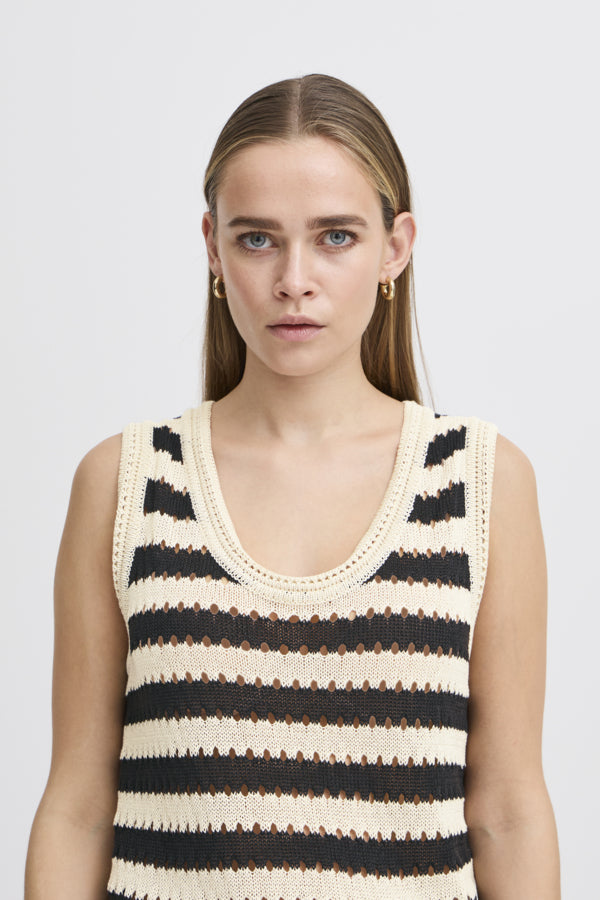 ICHI Birdis Knitted Top