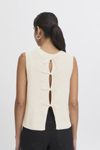 Load image into Gallery viewer, ICHI Tied ‘Dottie’ Tank - available in 2 colours
