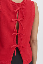 Load image into Gallery viewer, ICHI Tied ‘Dottie’ Tank - available in 2 colours
