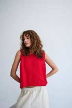 Load image into Gallery viewer, ICHI Tied ‘Dottie’ Tank - available in 2 colours

