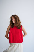 Load image into Gallery viewer, ICHI Tied ‘Dottie’ Tank - available in 2 colours
