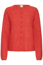 Load image into Gallery viewer, ICHI Kamara Red Cardigan
