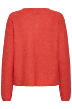 Load image into Gallery viewer, ICHI Kamara Red Cardigan
