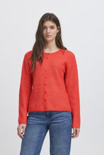 Load image into Gallery viewer, ICHI Kamara Red Cardigan
