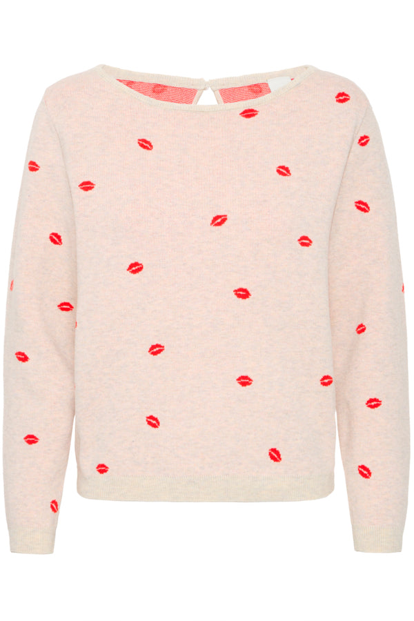 ICHI Brielle Lips Knit
