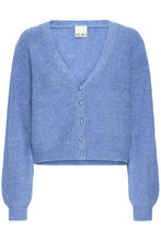 Load image into Gallery viewer, ICHI Marin Blue Cardigan
