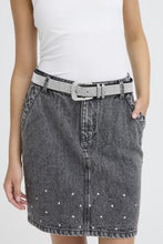 Load image into Gallery viewer, ICHI Berta Glitzy Rhinestone Belt in Silver or Gold
