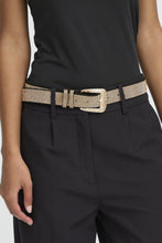 Load image into Gallery viewer, ICHI Berta Glitzy Rhinestone Belt in Silver or Gold
