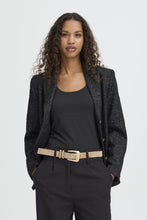 Load image into Gallery viewer, ICHI Berta Glitzy Rhinestone Belt in Silver or Gold
