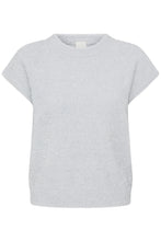 Load image into Gallery viewer, ICHI Hailes Jumper - Grey/Silver
