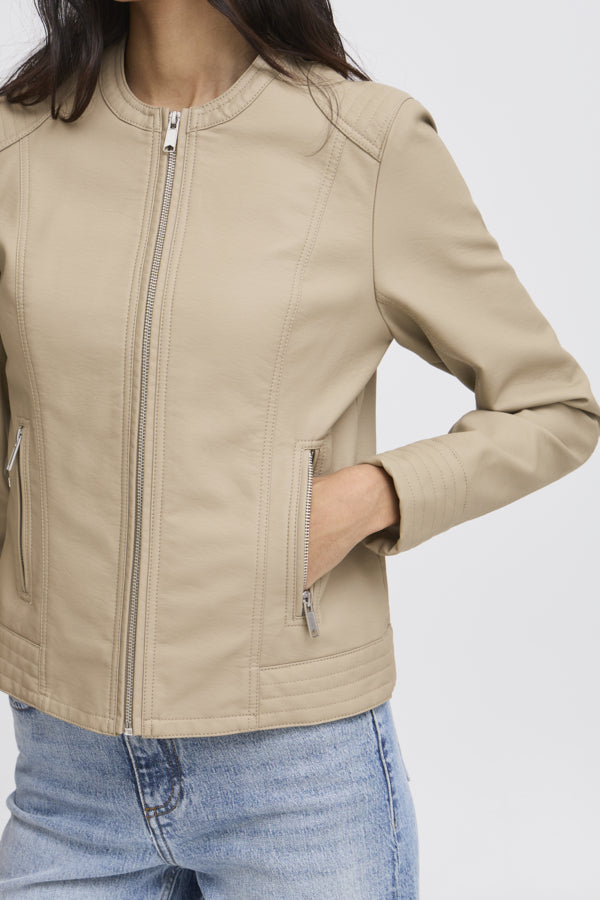 B Young Acom Faux Leather Jacket - 2 colours