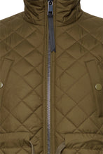 Load image into Gallery viewer, B Young Aletta Quilted Jacket - Dark Olive
