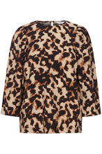 Load image into Gallery viewer, B Young Leo Abstract Print Blouse
