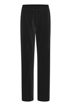 Load image into Gallery viewer, B Young Perlina Velvet Trousers - Black
