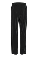 Load image into Gallery viewer, B Young Perlina Velvet Trousers - Black
