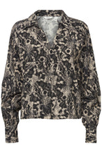 Load image into Gallery viewer, B Young Snake Print Raglan Blouse
