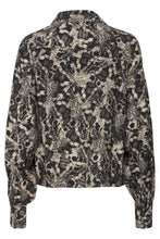 Load image into Gallery viewer, B Young Snake Print Raglan Blouse
